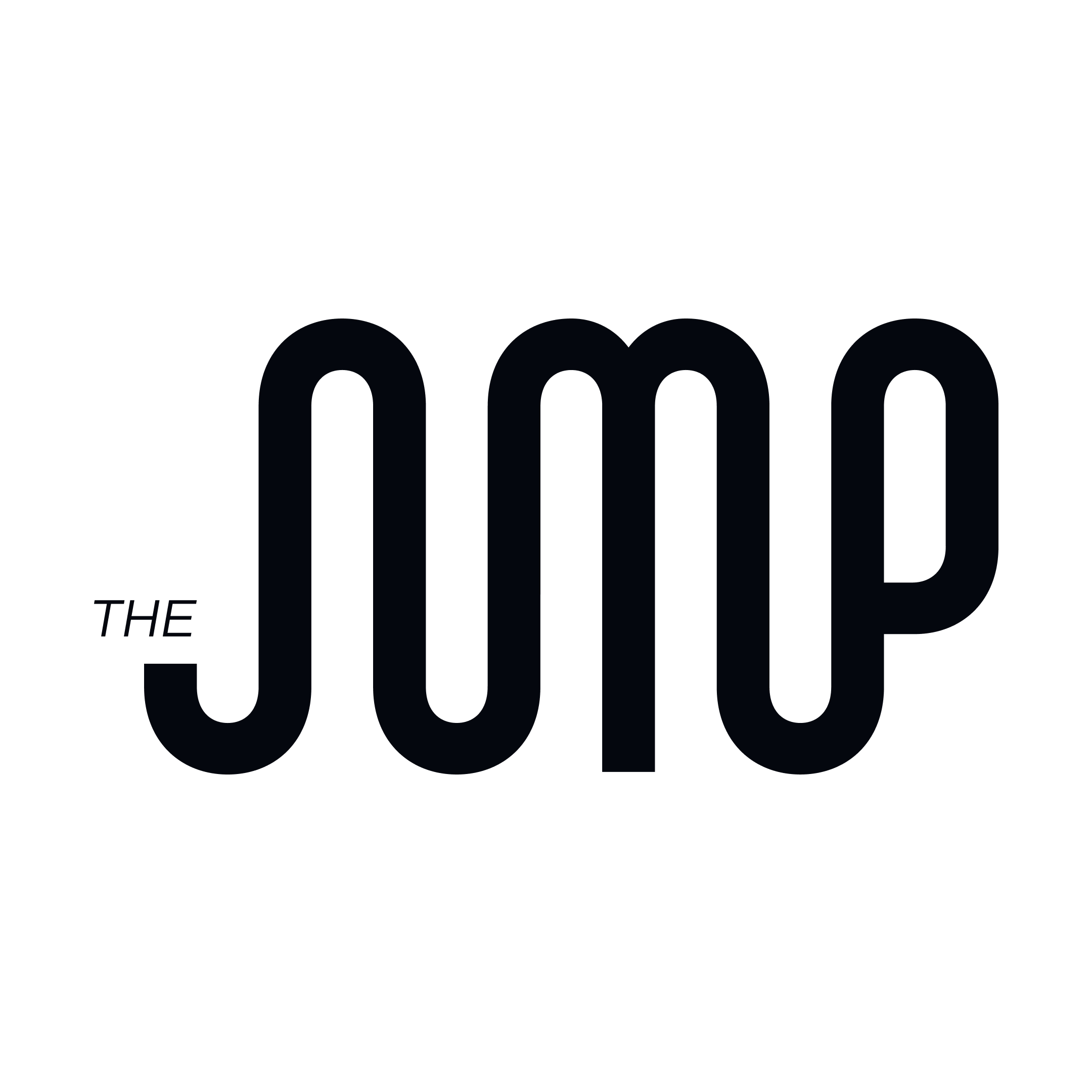 THE JUMP neon logo